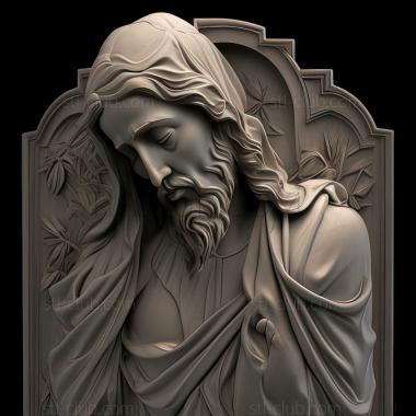 3D model st jesus (STL)